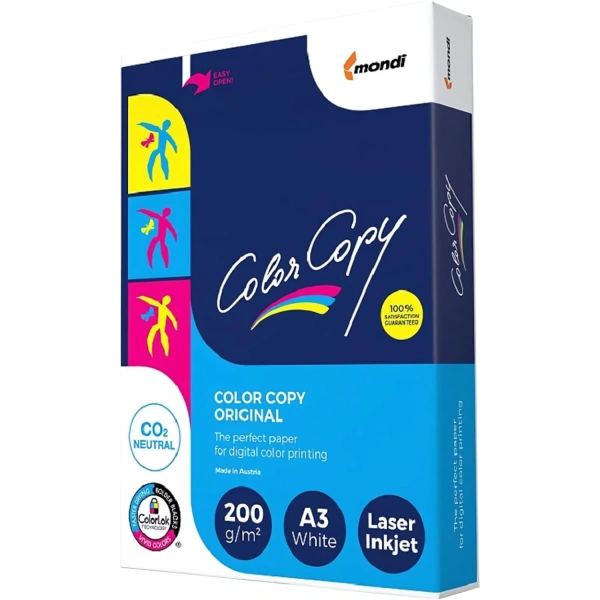 Бумага Color Copy А3, 200 г/кв.м, 250 л для цветной лазерной печати 69823