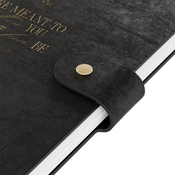 Ежедневник недатированный, А5, 136л., мягкий переплет, экокожа, BG "Embrace. Gunpowder", графитовый, на гребне 386839 - МСК «Форвард»