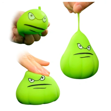 Игрушка-антистресс КОМПЛЕКТ 12ШТ "ГРУША-ЗЛЮКА", 9х7 см, ассорти, 3 вида, дисплей, JOLLY JOT (ДЖОЛЛИ ДЖОТ), 665790 - МСК «Форвард»