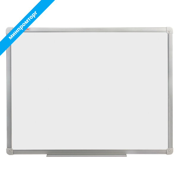 Доска магнитно-маркерная 45х60 см, алюмин. рамка, ГАРАНТИЯ 10 ЛЕТ, РОССИЯ, BRAUBERG Стандарт, 235520