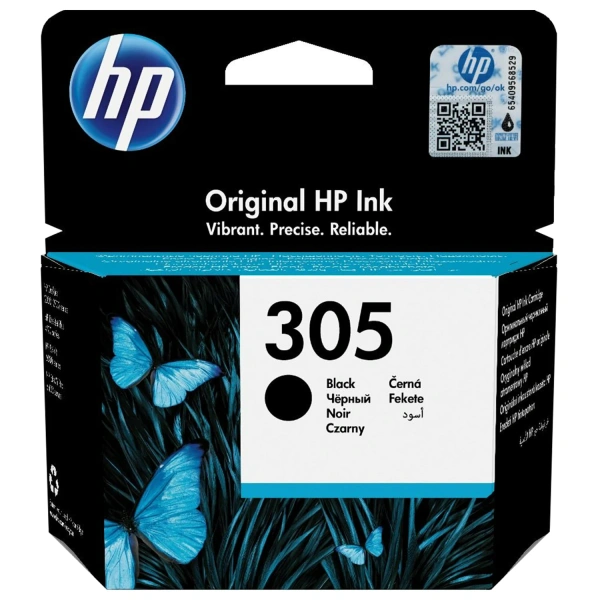 Картридж струйный HP (3YM61AE) DJ 2320/2720/4120, №305, черный, ориг., ресурс 120 стр 3YM61AE 363781 под заказ 8 дней