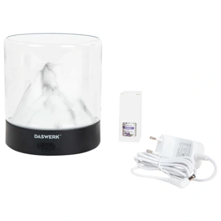 Увлажнитель воздуха аромадиффузор, подсветка и таймер, 300 мл, Аромамасло в ПОДАРОК, DASWERK (ДАСВЕРК), 456847 - МСК «Форвард»