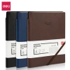 Бизнес-блокнот А5 96л Deli Squared Notebook синий мягкая обложка на резинке EN130G 1741980 - МСК «Форвард»