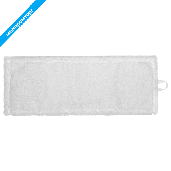 Насадка МОП плоская для швабры/держателя 50см, уши/карманы (ТИП У/К), м-фибра, LAIMA EXPERT, 605312
