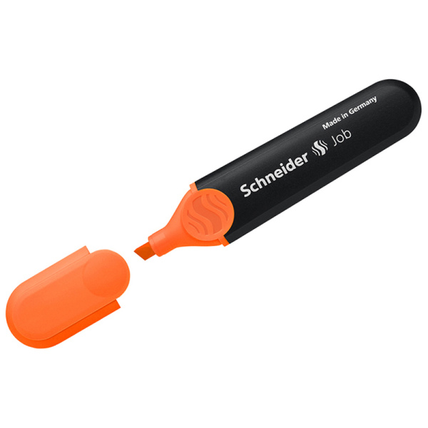 Текстовыделитель Schneider "Job" оранжевый, 1-5мм 1506 255702