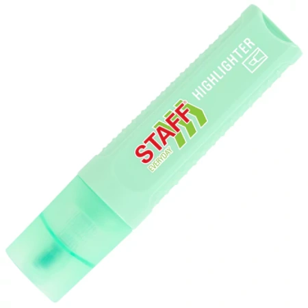 Набор текстовыделителей 6 ПАСТЕЛЬНЫХ ЦВЕТОВ, STAFF "EVERYDAY HL-707", линия 1-5 мм, скошенный наконечник, 152551 - МСК «Форвард»
