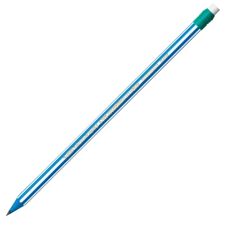 Карандаш чернографитный BIC, 1 шт., "Evolution Stripes", HB, с ластиком, корпус ассорти, 8960342 180921 - МСК «Форвард»