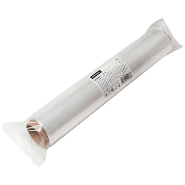 Пленка пищевая OfficeClean, ПЭ, 30см*200м, белая, 6мкм 268818 минпромторг - МСК «Форвард»