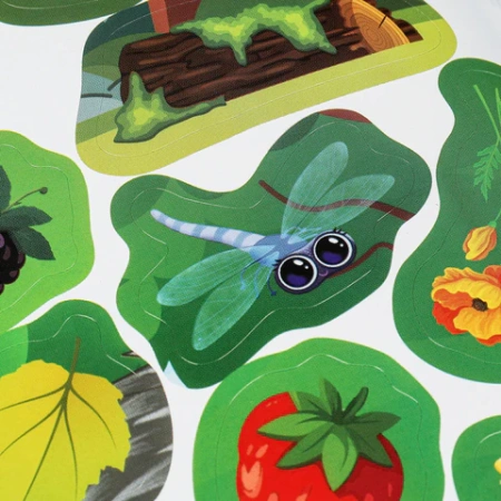 Книжка с наклейками "НАКЛЕЙКИ МАЛЫШАМ", ассорти, КОМПЛЕКТ 12ШТ 162х215 мм, 16 страниц, УМКА 691214 - МСК «Форвард»