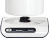 Чайник BOSCH TWK8611P, 1,5 л, 2400 Вт, закрытый нагревательный элемент, нержавеющая сталь, белый 453113 - МСК «Форвард»