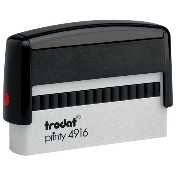 Оснастка для штампа, размер оттиска 70х10мм, синий, TRODAT 4916 P4, подушка в комплекте,  236820