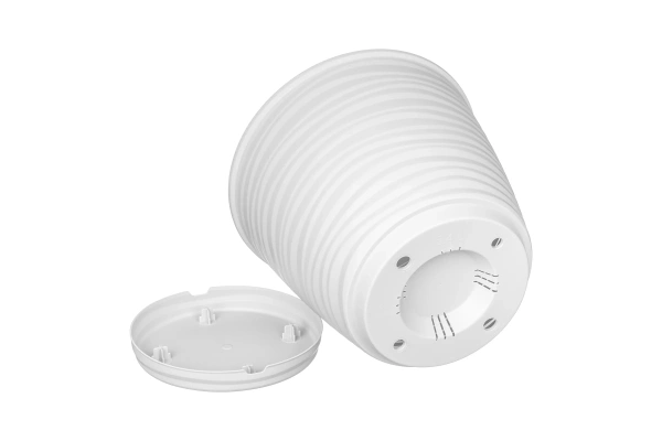 Горшок для цветов с поддоном Idiland Saffron 5.4 л белый (20.5x22.5 см) 221610329 1890681 - МСК «Форвард»