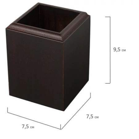 Набор подарочный настольный BESTAR "Artemis" из дерева, 10 предметов, цвет "орех", 236357 - МСК «Форвард»