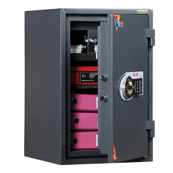 Сейф огневзломостойкий VALBERG "Гарант-67Т EL" (в670*ш440*г440мм;99кг), эл.замок, трейзер,кр.к полу 290391