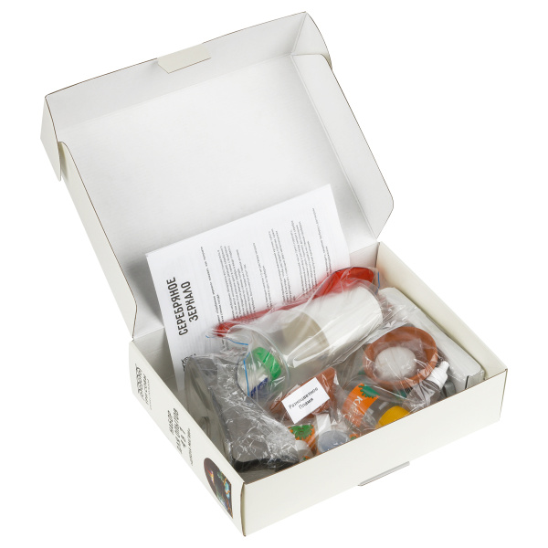 Набор для опытов 4в1 ТРИ СОВЫ "Школа магии", светящиеся полимерные червяки, коллоидный сад, разноцветное пламя, серебряное зеркало, СИЗ, картонная коробка 361054 - МСК «Форвард»