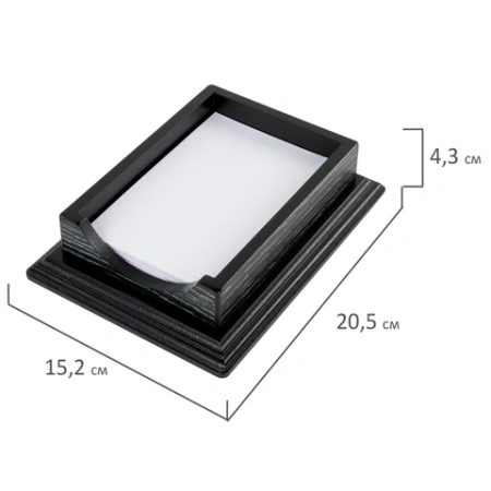 Набор настольный GALANT "Black Hawk" из дерева, 6 предметов, цвет "чёрный дуб", 238167 - МСК «Форвард»