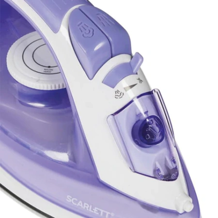 Утюг SCARLETT SC-SI30K44, 2000 Вт, керамическое покрытие, антинакипь, самоочистка, лиловый 455895 - МСК «Форвард»
