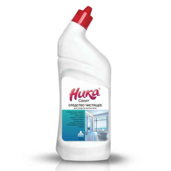 Чистящее средство 700г НИКА "Санит", для сантехники, гель, 604499