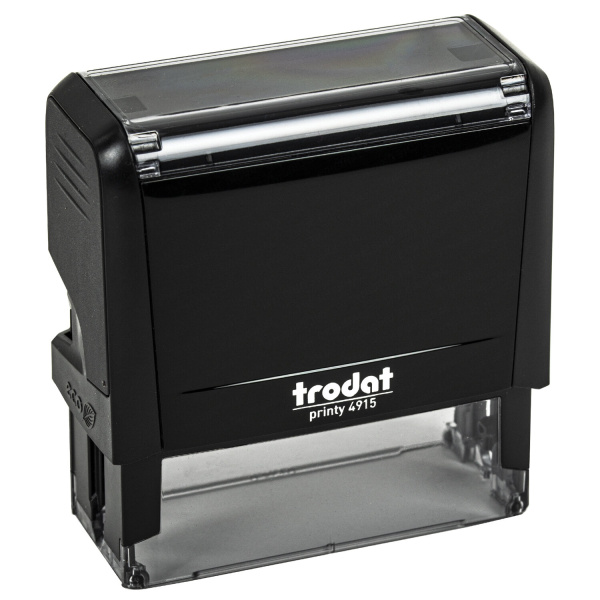 Оснастка для штампа, размер оттиска 64х26мм, синий, TRODAT 4914 P4, подушка в комплекте, 236819