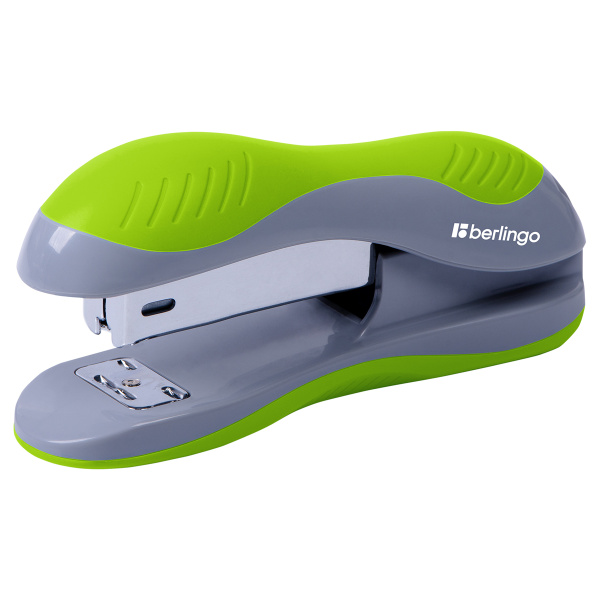 Степлер №24/6, 26/6 Berlingo "Office Soft" до 25л., пластиковый корпус, ассорти H3103 103965 - МСК «Форвард»
