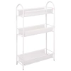 Этажерка "Ладья-13" офисно-бытовая 3 яруса, металл, белая, 43х17х75,5 см, Э 399 Б 609166 - МСК «Форвард»