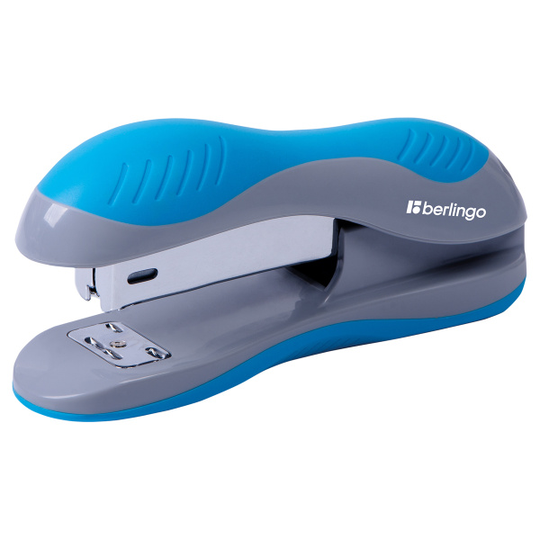 Степлер №24/6, 26/6 Berlingo "Office Soft" до 25л., пластиковый корпус, ассорти H3103 103965 - МСК «Форвард»