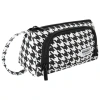 Пенал-косметичка BRAUBERG с ручкой, 1 откидная планка, полиэстер, 22x10х8 см, "Houndstooth", 271560 - МСК «Форвард»